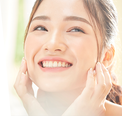 美しい笑顔への影響