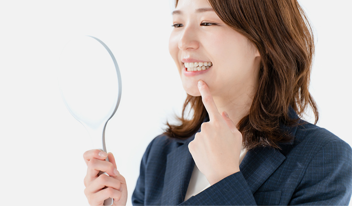 部分矯正後のセラミック治療
