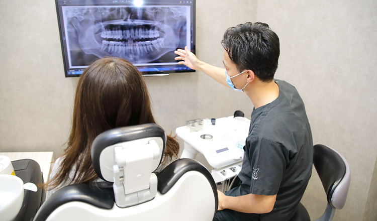 患者様一人ひとりに合わせたプランニング